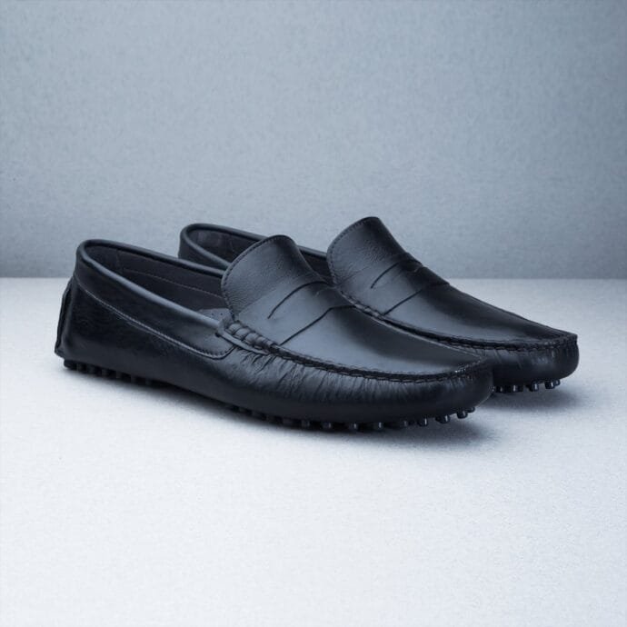 صباط رجالي من الجلد Mocassin cuir été n°2